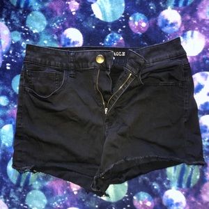 American Eagle Black Shorts